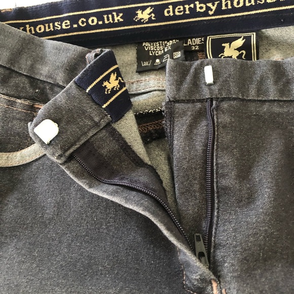 DERBY HOUSE WOMENS RIDING JEANS SIZE 32 WAIST - Picture 8 of 10